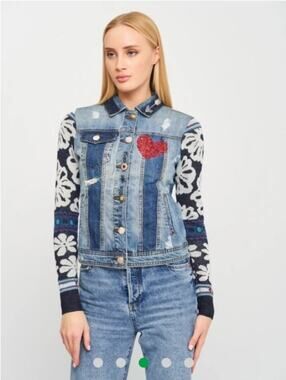 Desigual Gaelle denim jacket size 36